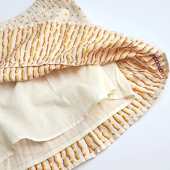 Billabong Women's A Line  Tiered Patterned Print Cotton Skirt Lined Size Medium - Picture 9 of 11